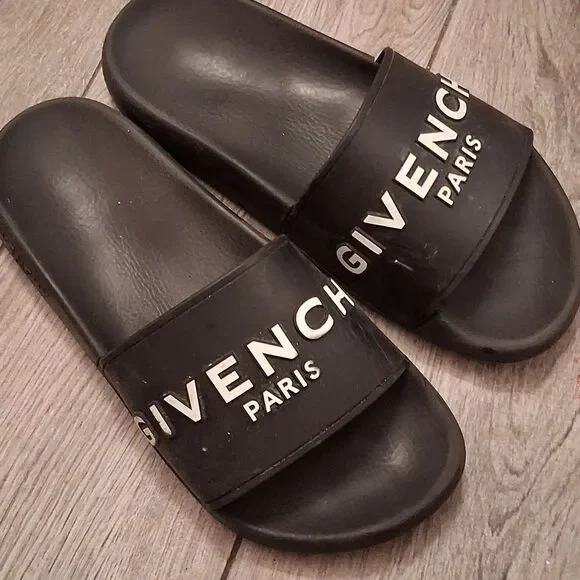 Givenchy Black Slide Sandals for Women Size 39 - Picture 2 of 8